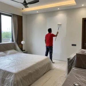 Room painting services by JustCare professional painters in Dubai