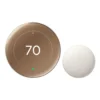 Nest Learning Thermostat 4th Gen displaying temperature 70 with Nest Temperature Sensor