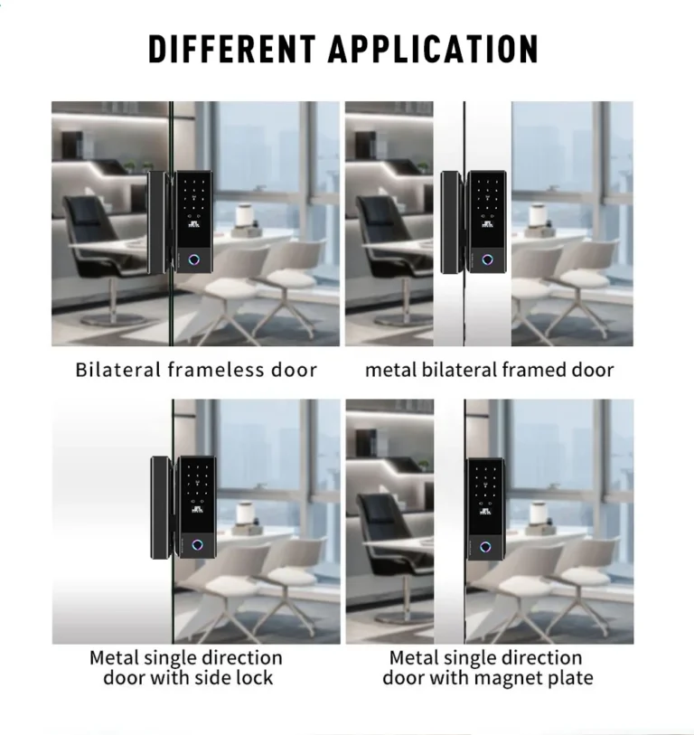 Smart Lock with Fingerprint Sensor and Virtual Passcode Technology (Dubai, UAE)