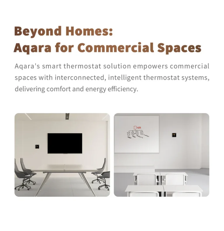 aqara w400 thermostat in dubai commercial spaces