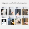 EZVIZ DL50FVS smart lock with 8 unlocking methods