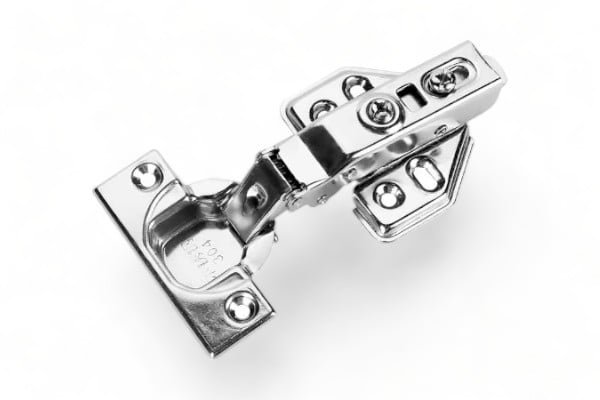 Professional technician repairing kitchen cabinet hinge in Dubai