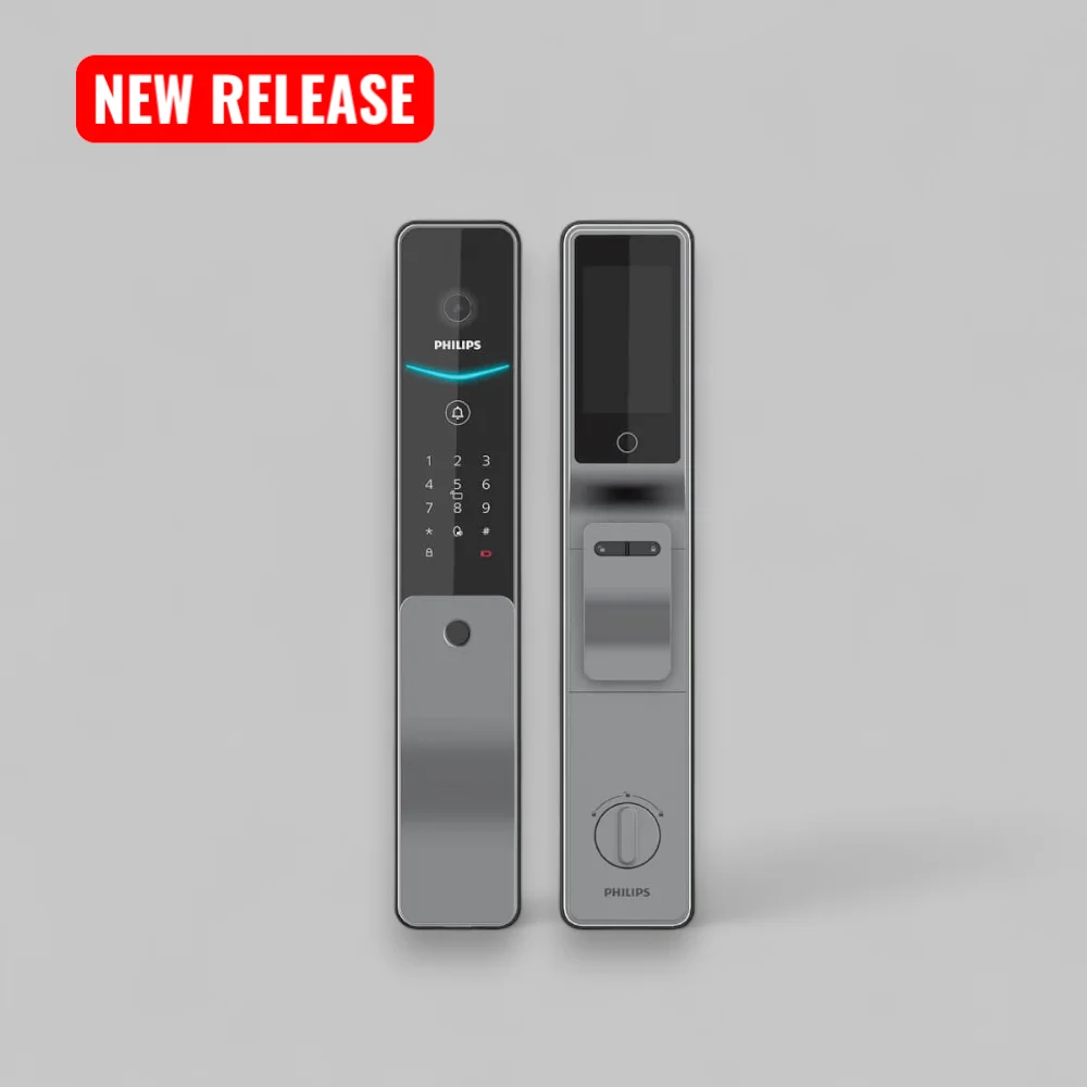 Philips DDL720 indoor smart lock with touchscreen and fingerprint sensor