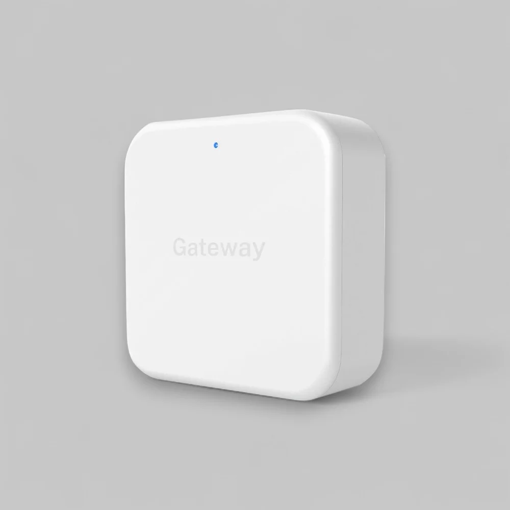 ttlock g2 gateway close-up showing minimal design